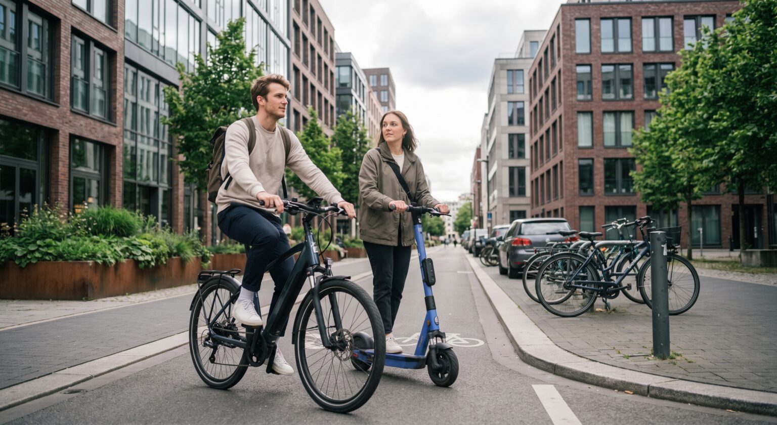 E-Bike und E-Scooter im Alltag: Was passt wirklich als Auto-Alternative?